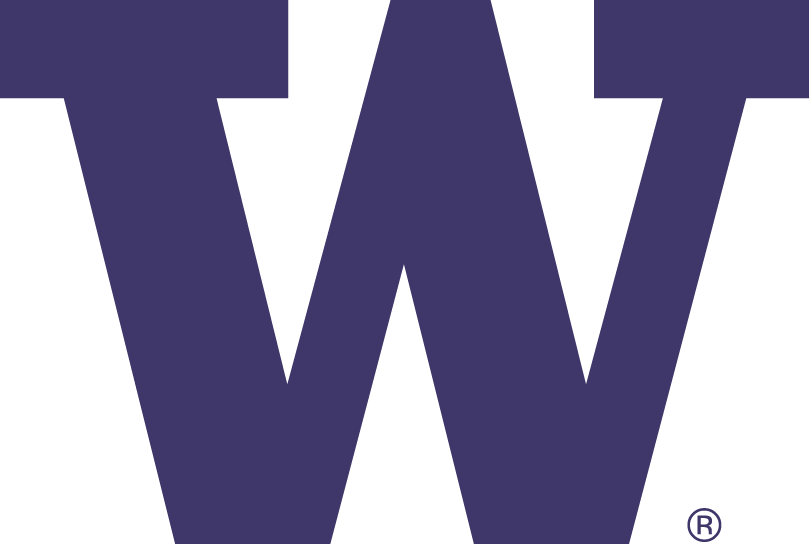 Washington Huskies 2001-2006 Secondary Logo diy DTF decal sticker